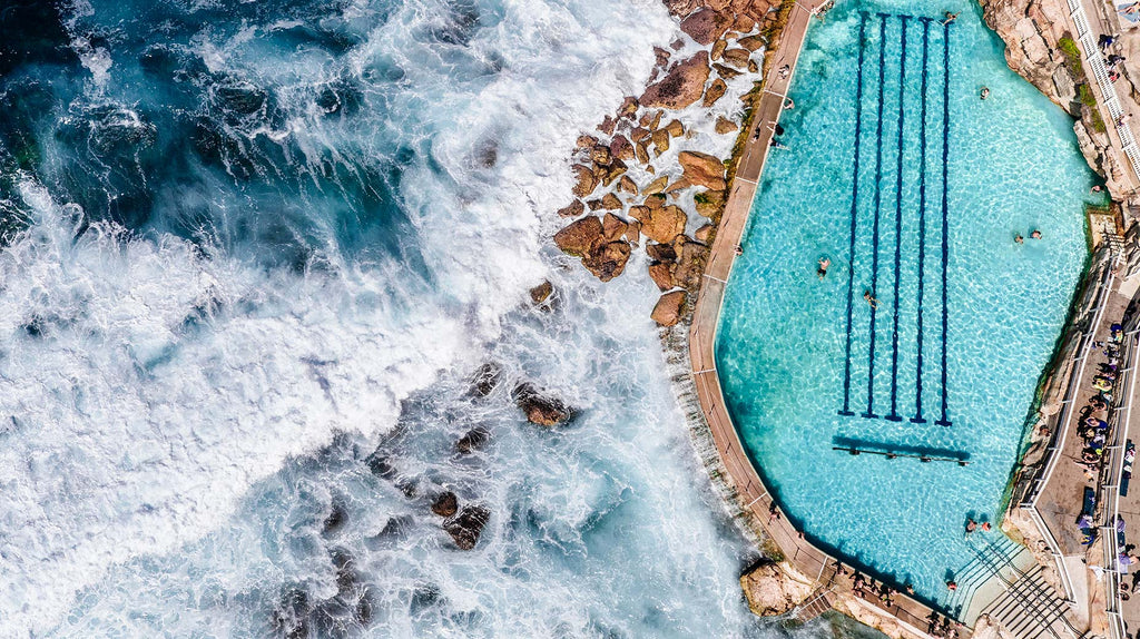 Aerial Photo Art: collection of photo art prints, perfect for interior design to bring and celebrate beautiful nature in your home