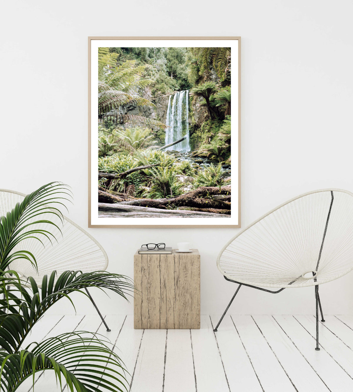 Ancient Forrest | Nature Waterfall Photo Print Art | Frame Chasers ...